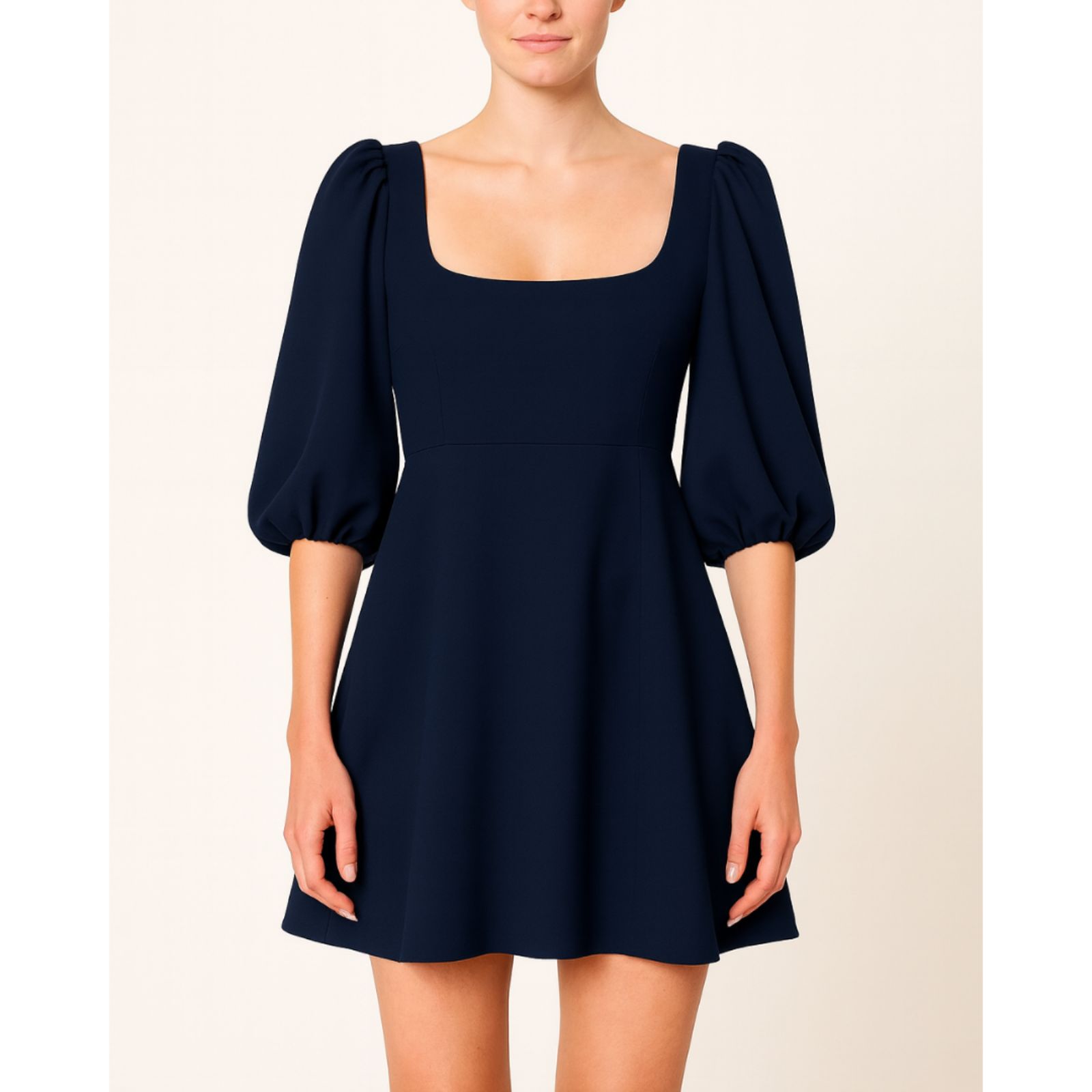 Rebecca Taylor Nwt Womenâs 16 Navy Crepe Dress Workwear Office Elegant Classic